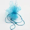 6 Ballotins en Tulle et Organdi "Julia" - Turquoise