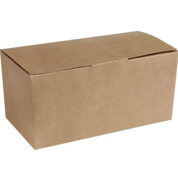 5 ballotins unis en carton - 125 g - Couleur au choix