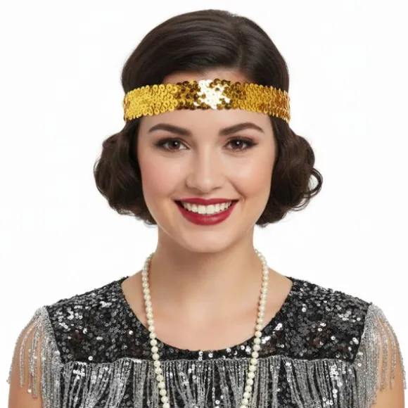 Bandeau Charleston à sequins - Couleur au choix