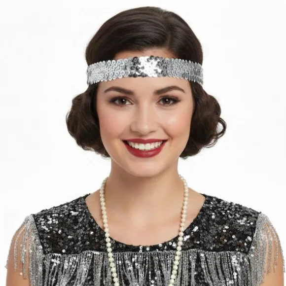 Bandeau Charleston à sequins - Couleur au choix