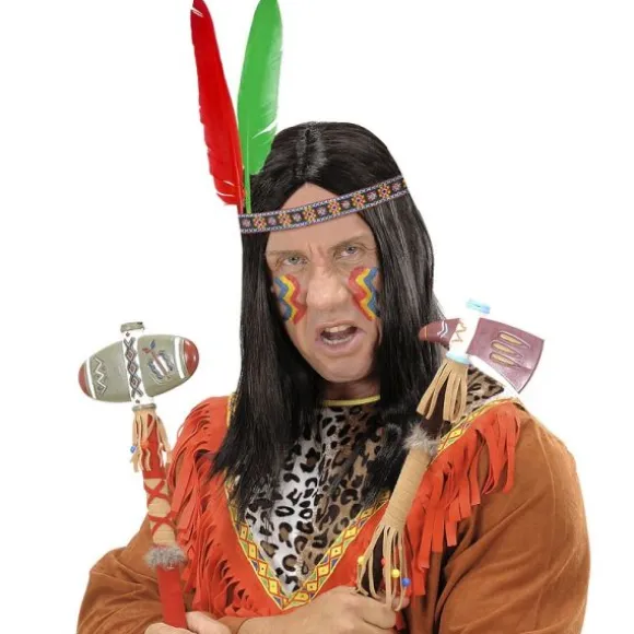 Bandeau d'Indien et ses 2 Plumes