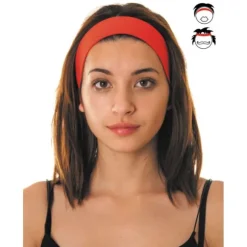 Bandeau 80's - Rouge - Adulte