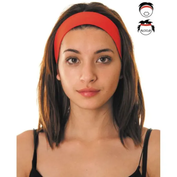 Bandeau 80's - Rouge - Adulte