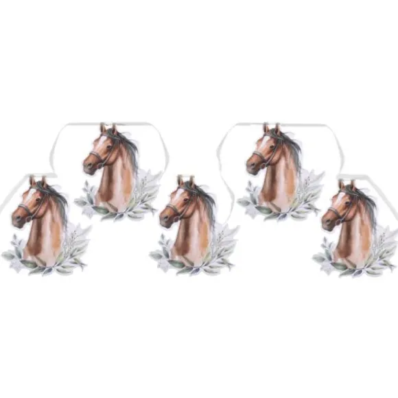 Banderole de 10 fanions - 5 m - Collection Hippique