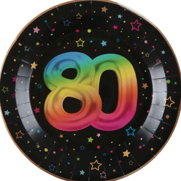 Banderole de 7 fanions pour anniversaire - 3 m - Collection Festicolor - Âge au choix
