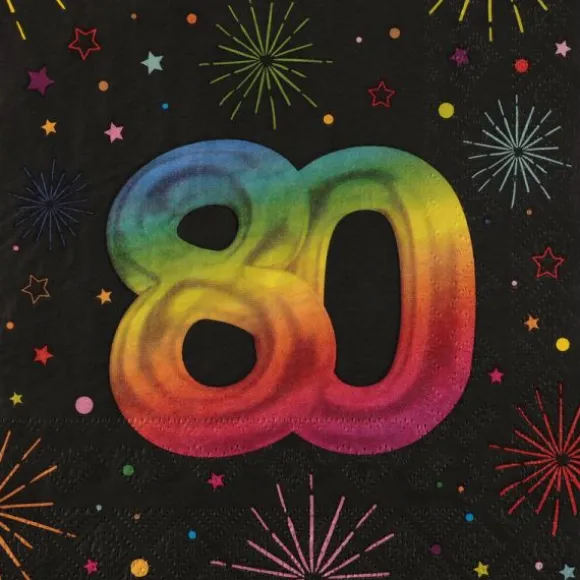 Banderole de 7 fanions pour anniversaire - 3 m - Collection Festicolor - Âge au choix