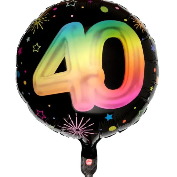 Banderole de 7 fanions pour anniversaire - 3 m - Collection Festicolor - Âge au choix