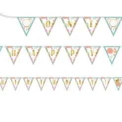 Bannière de Fanions - Happy Birthday - 4m50 - Bohème