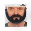 Barbe "Carré court" - Noir