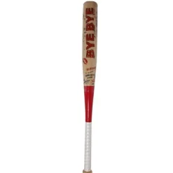 Batte de base-ball "Bye Bye" pour adulte - 75 cm