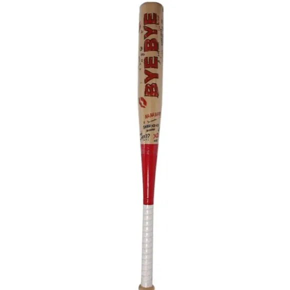 Batte de base-ball "Bye Bye" pour enfant - 45 cm
