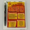 Bloc-notes et Stylo Année de naissance 1998