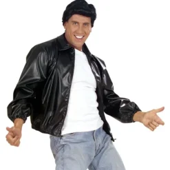 Blouson noir des T-Birds pour homme - Grease™ - Taille au choix