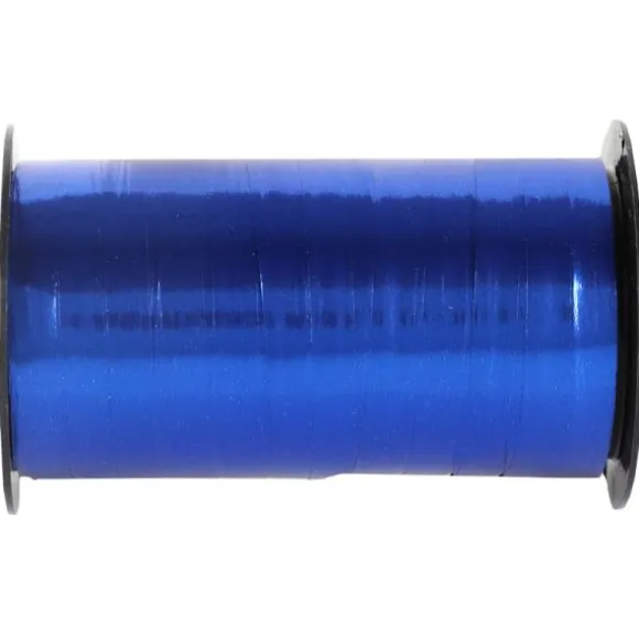 Bobine de bolduc métallisé uni - 7 mm x 50 m - Couleur au choix