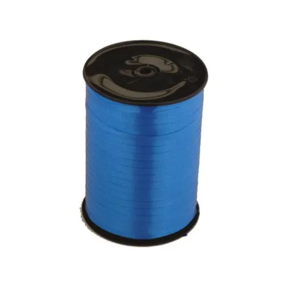 Bobine de bolduc métallisé uni - 7 mm x 50 m - Couleur au choix