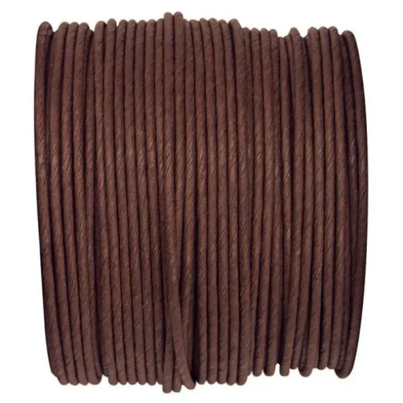Bobine de Corde en Laiton 20m - Chocolat