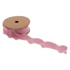 Bobine de ruban plissé - 4 cm x 10 m - Collection Parenthèse Élégante - Couleur au choix