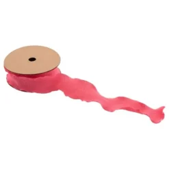 Bobine de ruban plissé - 4 cm x 10 m - Collection Parenthèse Élégante - Couleur au choix