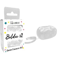 2 bolducs - 15 m - Couleur au choix