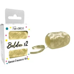 2 bolducs - 15 m - Couleur au choix