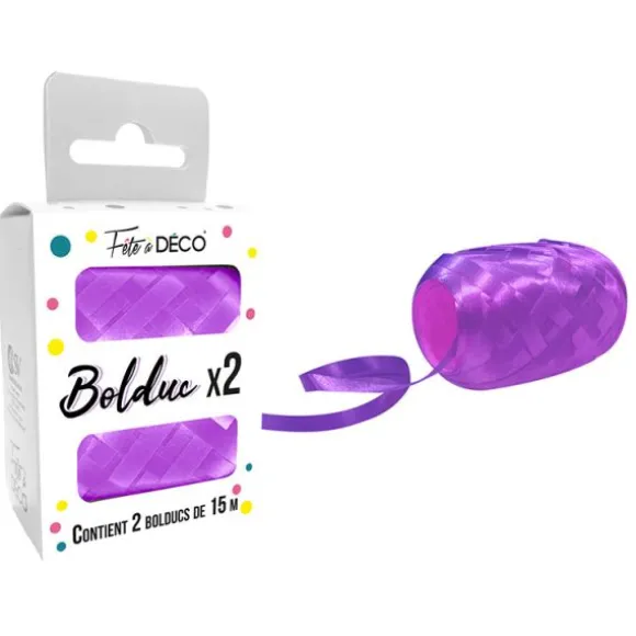 2 bolducs - 15 m - Couleur au choix