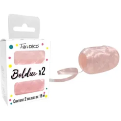 2 bolducs - 15 m - Couleur au choix