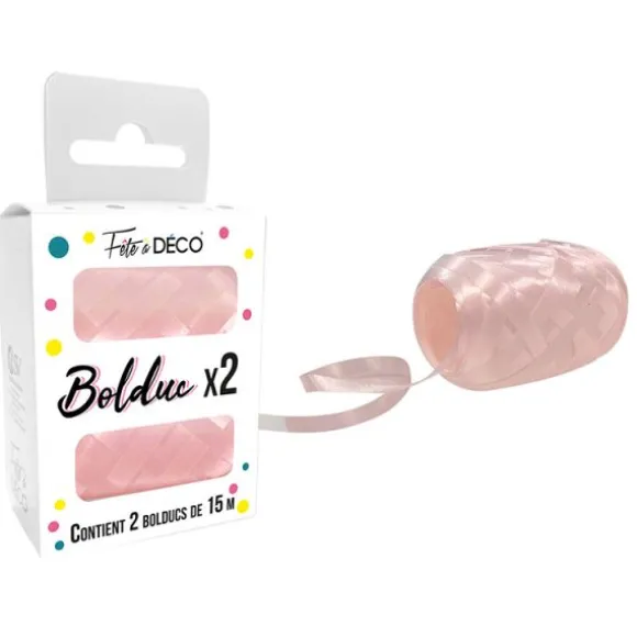 2 bolducs - 15 m - Couleur au choix