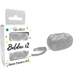 2 bolducs - 15 m - Couleur au choix