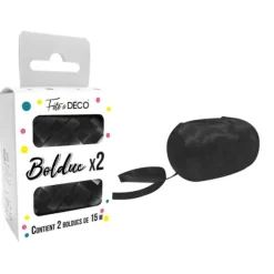 2 bolducs - 15 m - Couleur au choix