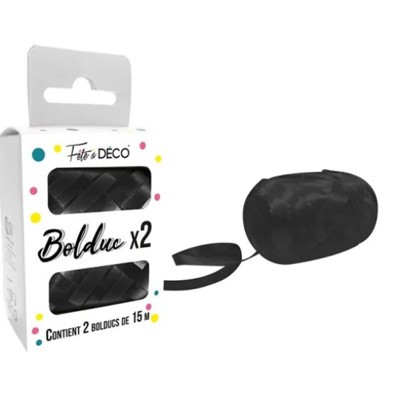 2 bolducs - 15 m - Couleur au choix