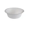 25 bols blancs en plastique réutilisable - 50 cl