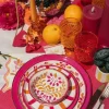 8 bols en carton - Diamètre 13,5 cm - Collection Pink Lemonade