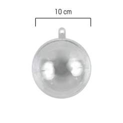 Boîte à Dragées Maxi Bulle Transparente 10 Cm