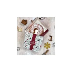 Boîte à gâteau avec support - Noël