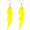 Boucles d'oreilles Flash fluo - Couleur au choix