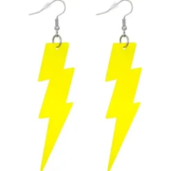 Boucles d'oreilles Flash fluo - Couleur au choix