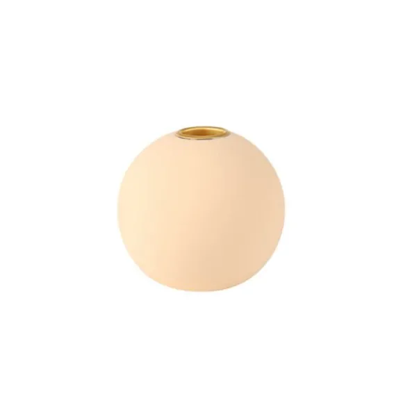 Bougeoir en Céramique - Kamila - Nude