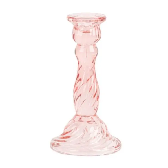 Bougeoir en métal doré - Le Romantique - 13,5 x 11 cm