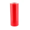 Bougie cylindrique à LED en cire - 7 x 20 cm - Couleur au choix