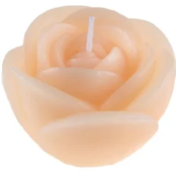 Bougie en forme de rose - Couleur au choix