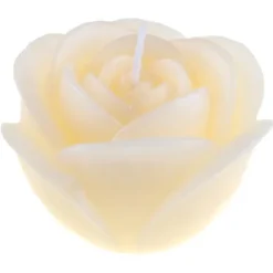 Bougie en forme de rose - Couleur au choix