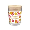 Bougie en verre "Maman je t'aime" - Collection Maman d'Amour
