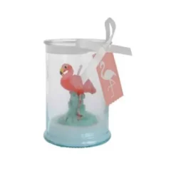 Bougie Flamant Rose