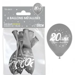 Bougie métallisée dorée pour anniversaire - 6 cm - Chiffre au choix