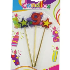 Bougies Anniversaire sur Pique - 9
