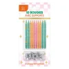 10 bougies avec bobèches - Collection Retro Pop