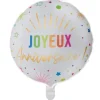 12 bougies bicolores pour anniversaire - Collection Festicolor - Couleur au choix