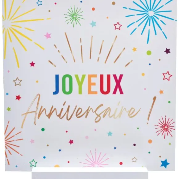 12 bougies bicolores pour anniversaire - Collection Festicolor - Couleur au choix