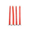 4 Bougies Chandelles - Rouges