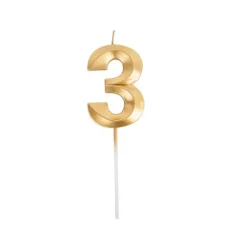 4 bougies chauffe-plat à LED blanches - 3,5 cm